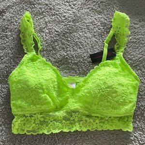 Lime Green Bralette
